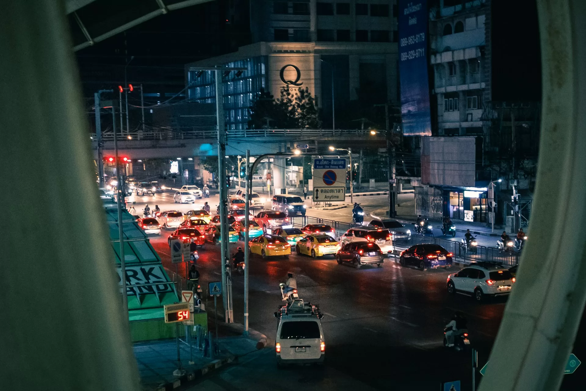 Traffic in Bangkok.